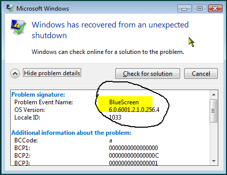 BizTalk Patterns: Blue Screen on Vista SP1